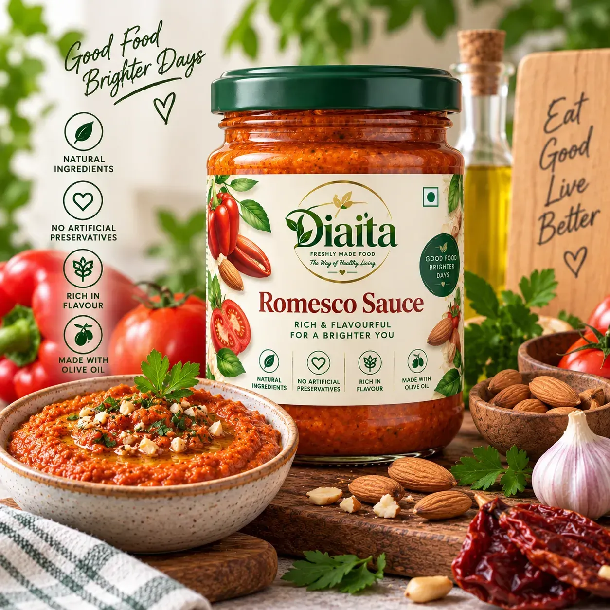 Diaita Romesco Sauce