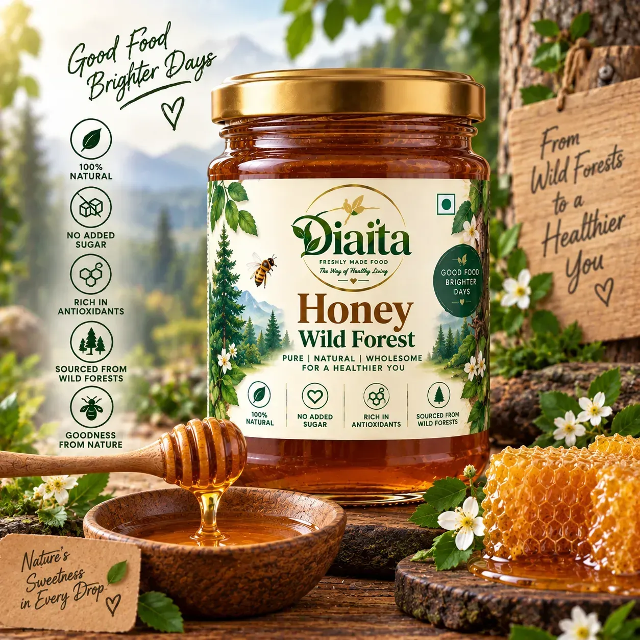 Diaita Honey Wild Forest
