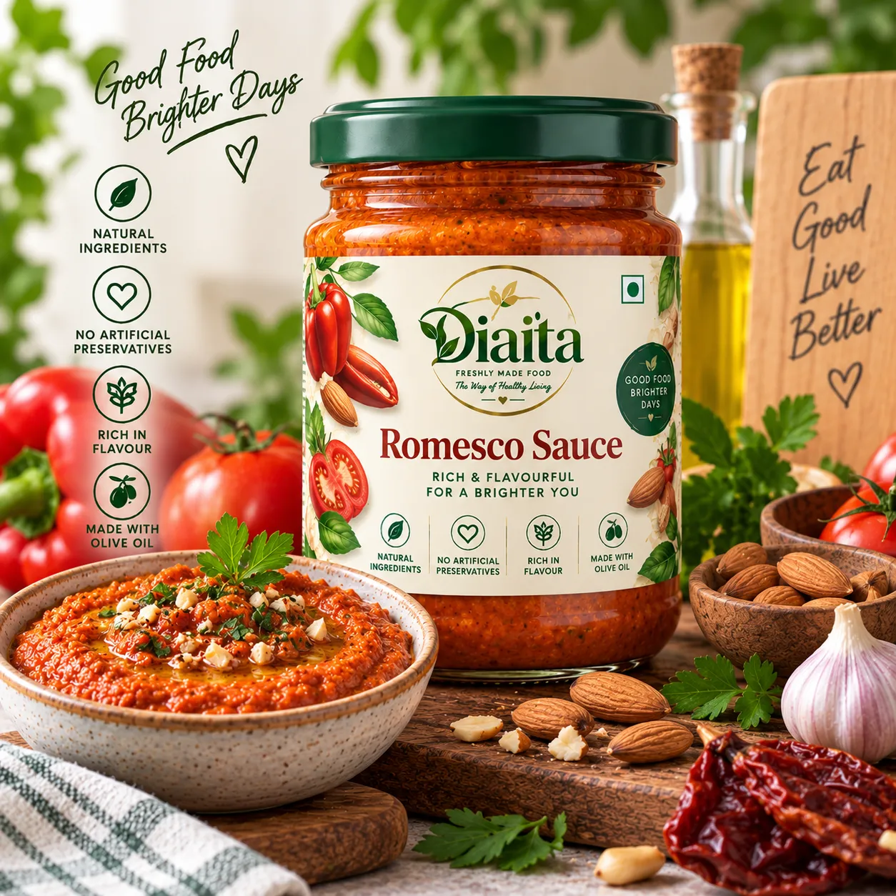 Diaita Romesco Sauce