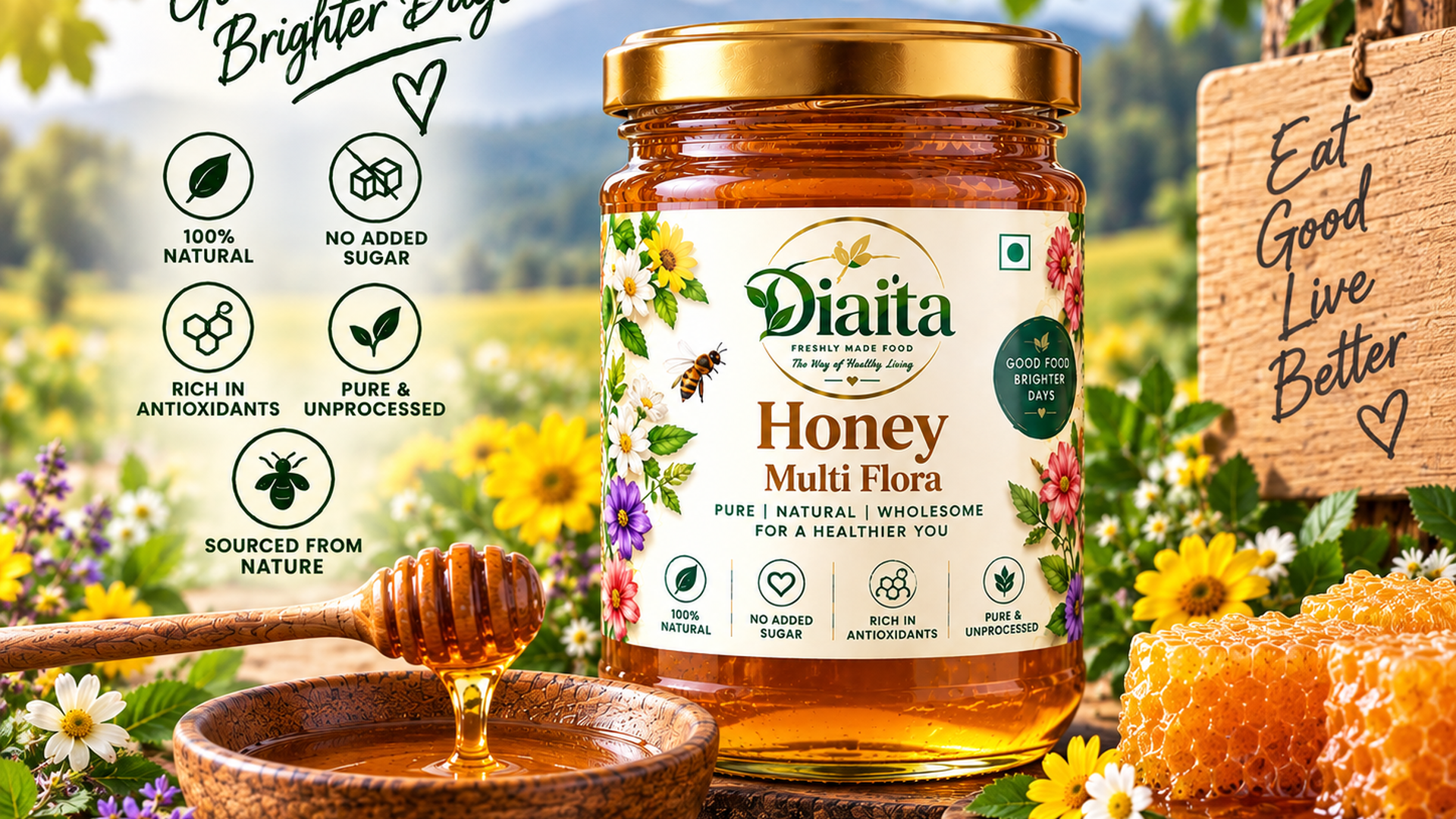 The Story of Diaita Honey Wild Forest